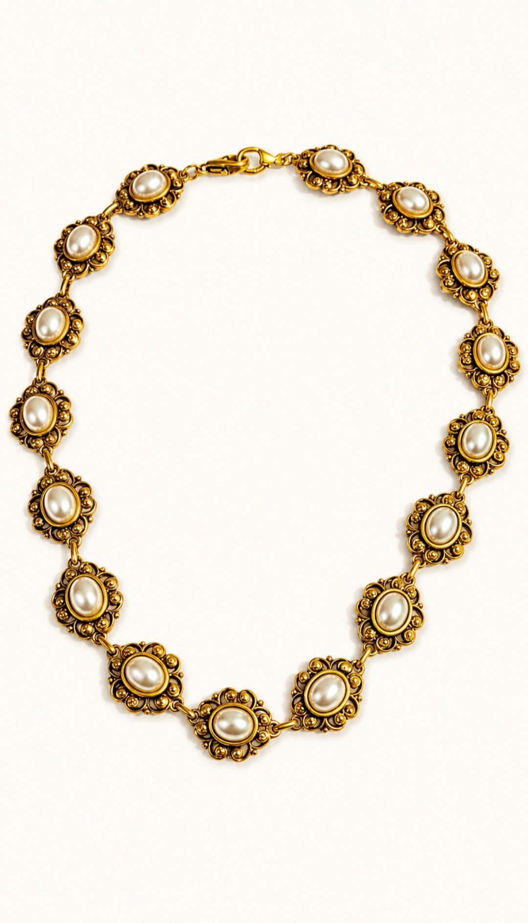 Pearl Necklace - Victorian Revival Jewelry