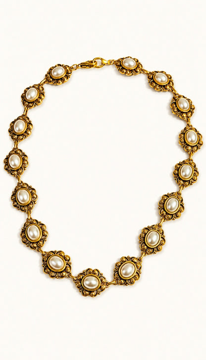 Pearl Necklace - Victorian Revival Jewelry