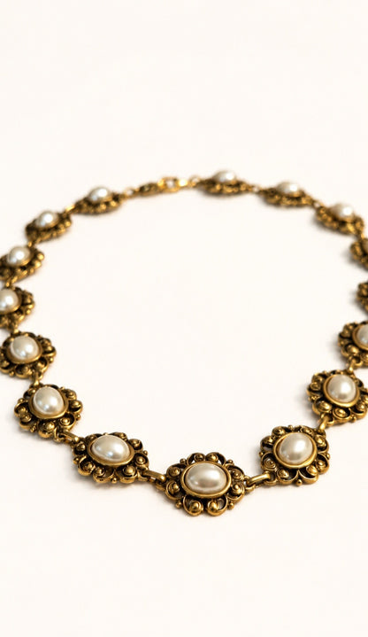 Pearl Necklace - Victorian Revival Jewelry