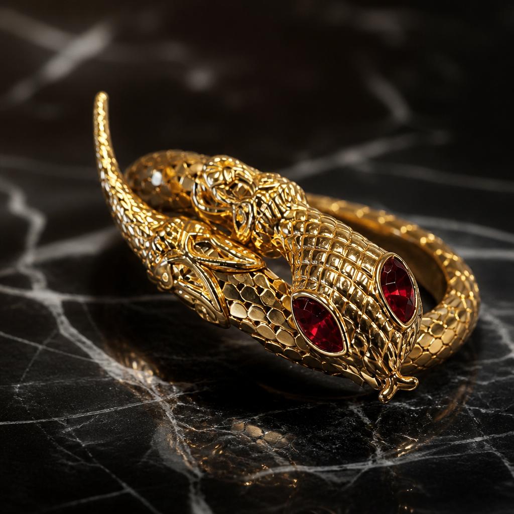 The Sovereign Serpente Necklace & Bangle
